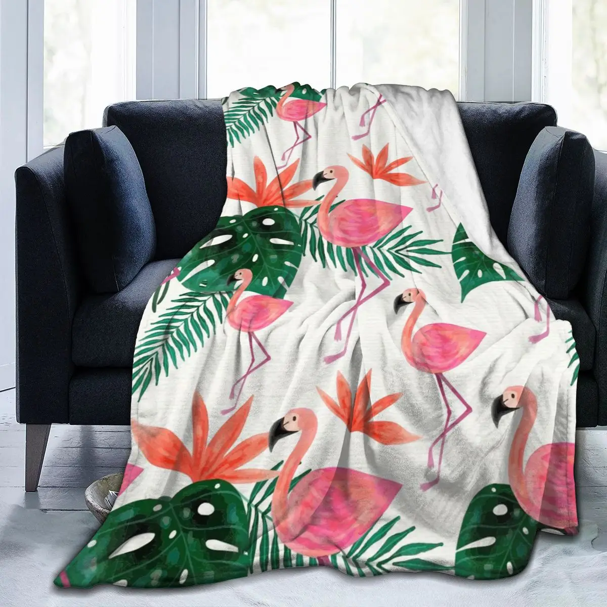 

Одеяло премиум-класса с изображением мультяшного фламинго, одеяло с принтом на заказ, одеяла из шерпы для дивана, одеяло по индивидуальному ...