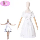 COFUN Аниме игра финальная Фэнтези 14фв14 Косплей Костюм минфилии ежедневное платье Косплей Женщины Девочки