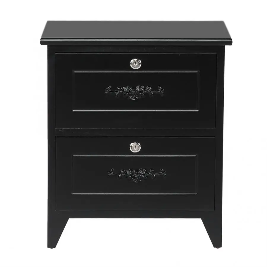 Нет необходимости в сборке деревянная тумбочка прикроватный столик Органайзер