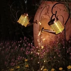 Поливочная баночка на солнечной батарее, светодиодный ная лента для сада, ландшафта, освещение для двора, плантатор для двора, наружные украшения для дома