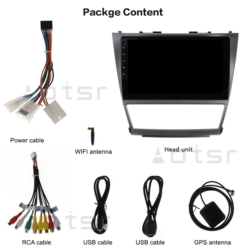 Автомобильный навигатор GPS для Toyota Camry 10 0-2006 Android 2011 16 ГБ автомобильные аксессуары