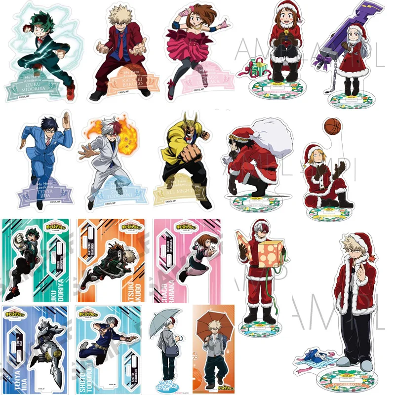 Аниме Мой герой Академия мидория изюку Тодороки шото акриловая фигурка стенд