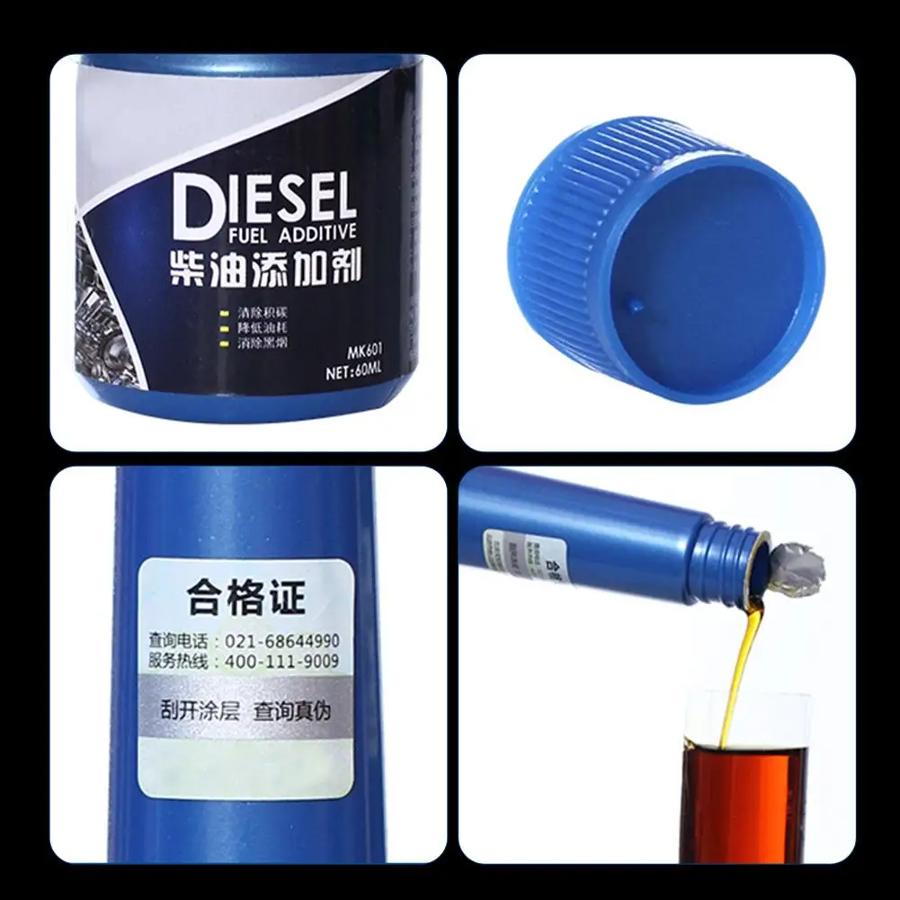 Car Fuel Treasure Diesel Additive Remove Engine Carbon Deposit Save Increase Power in Oil for Saver |