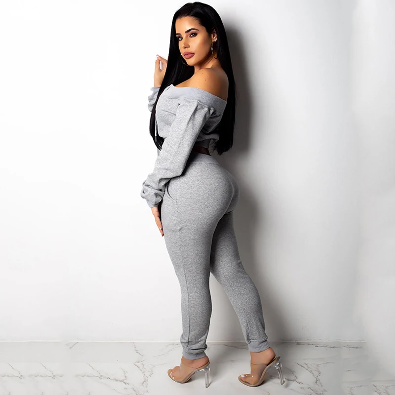 

Explosion Women Set multi-color Ladies Sweater Strap Tops And Pant Fashion Casual Suit Ladies Casual Suit Robe Femme