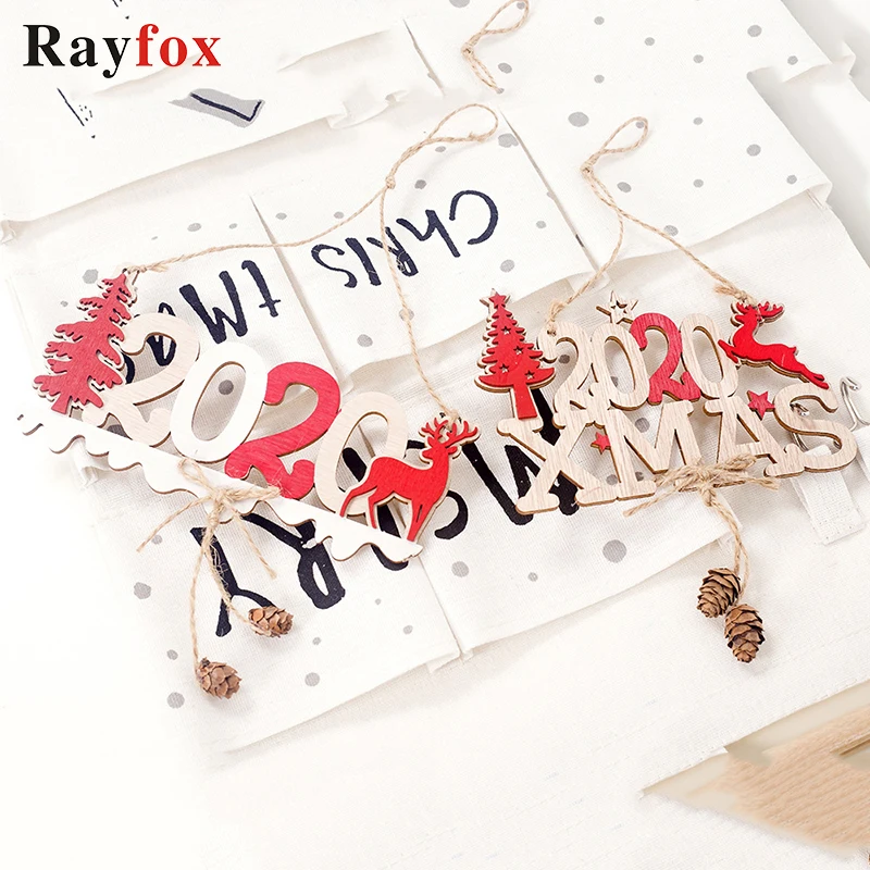 Deco Noel Домашний Деревянный Рождественский олень рождественские украшения Mery