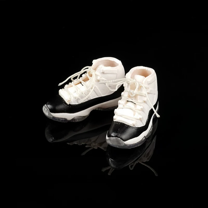 

Toys & Hobbies Action & Toy Figures Anime Fire Girl Toys 1/6 FG064 Hollow Lace-up Basketball Sneakers for 12 Hot Toys body