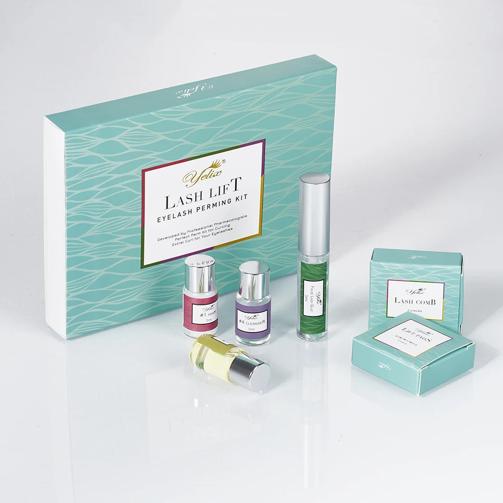 Yelix ламинация ресниц Пермь Набор Профессиональный ресницы Лифт силиконовые