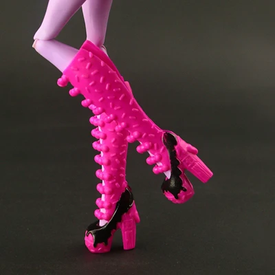 G05 Новое поступление Высококачественная оригинальная обувь для Monster High кукольный вырез красивые белые туфли кукольные аксессуары - Цвет: G05