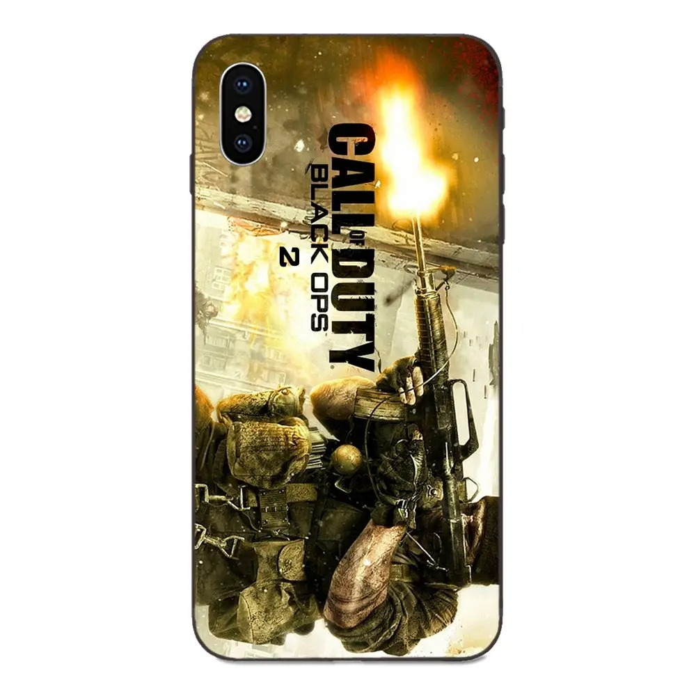 Мягкие силиконовые чехлы из ТПУ черного цвета для Apple iPhone 4 4s 5 5S SE 6 6S 7 8 Plus X XS Max XR хорошая ручка для вызова - Цвет: as picture