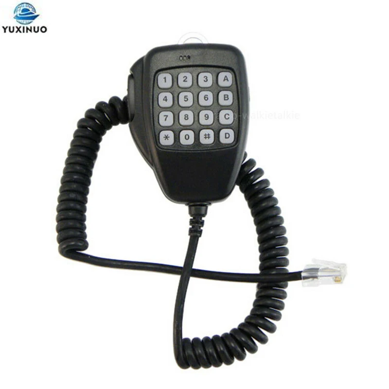 

8 pin Handheld Remote Speaker DTMF Keypad PTT Mic Microphone for ICOM IC-F1821 2000/H 2100H 2200H F320 F420 FR4100 V8000 Radio
