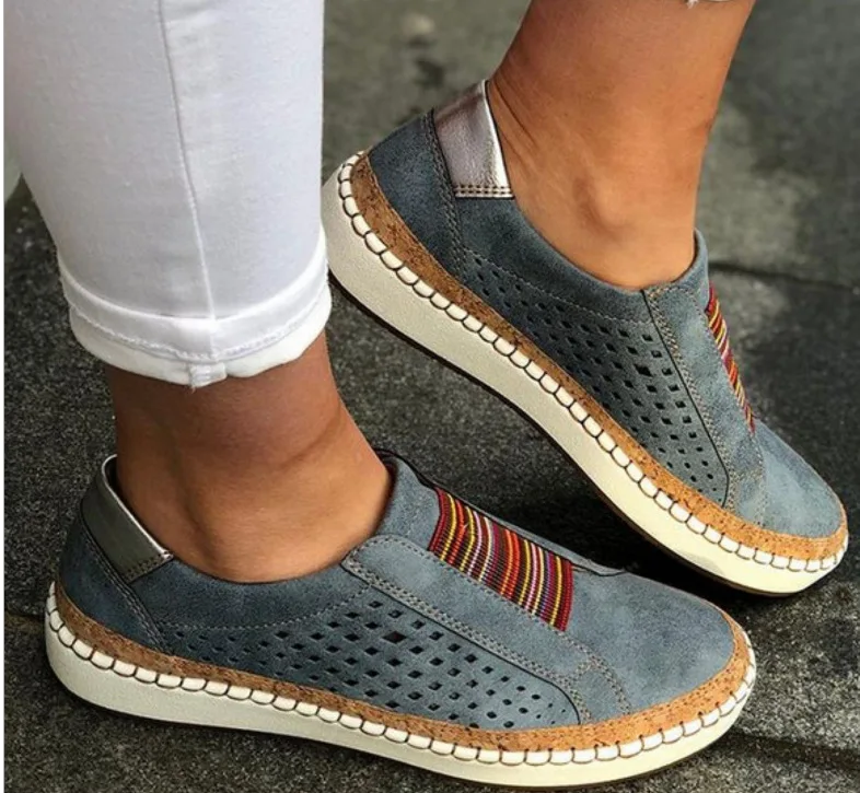 

2021 Fashion New Breathable Casual Shoes One Foot Set Women's Shoes Size 40-43