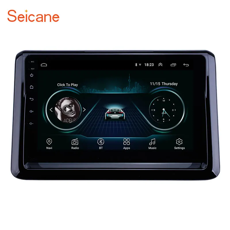 Автомагнитола Seicane 2DIN Android 9 1 дюймов GPS-навигация для 2014 Toyota с поддержкой Carplay