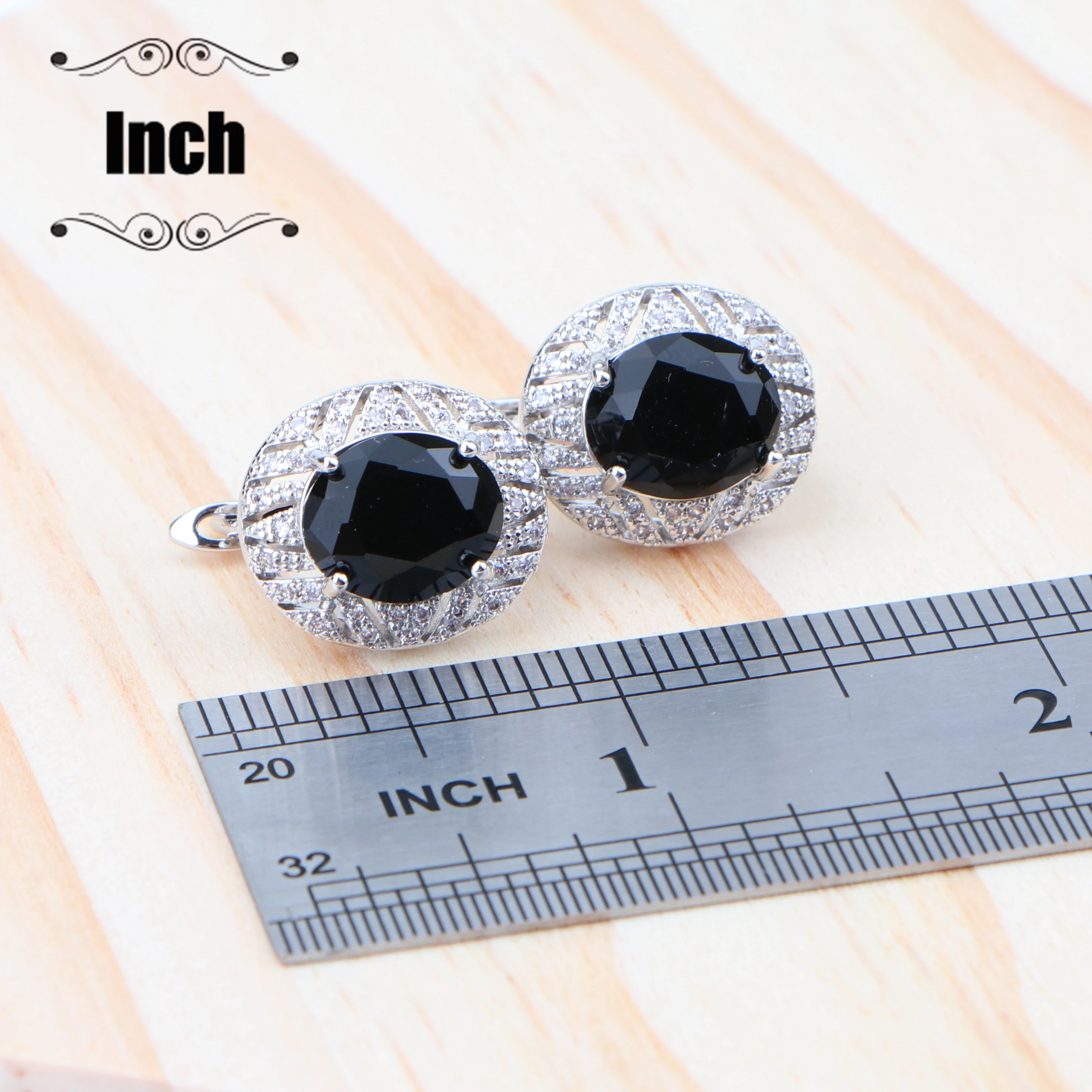 Свадебные Женские Ювелирные наборы из кубического циркония серебряные 925