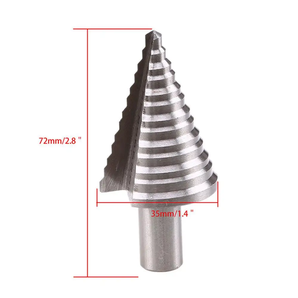 

Steel Step Cone Bit High Speed Steel Hex Step Spiral Cone Drill Cutter Tool