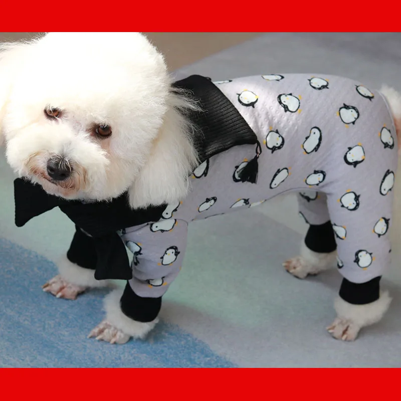 Зимняя одежда для собак теплый комбинезон утепленный двухслойный жакет щенка из