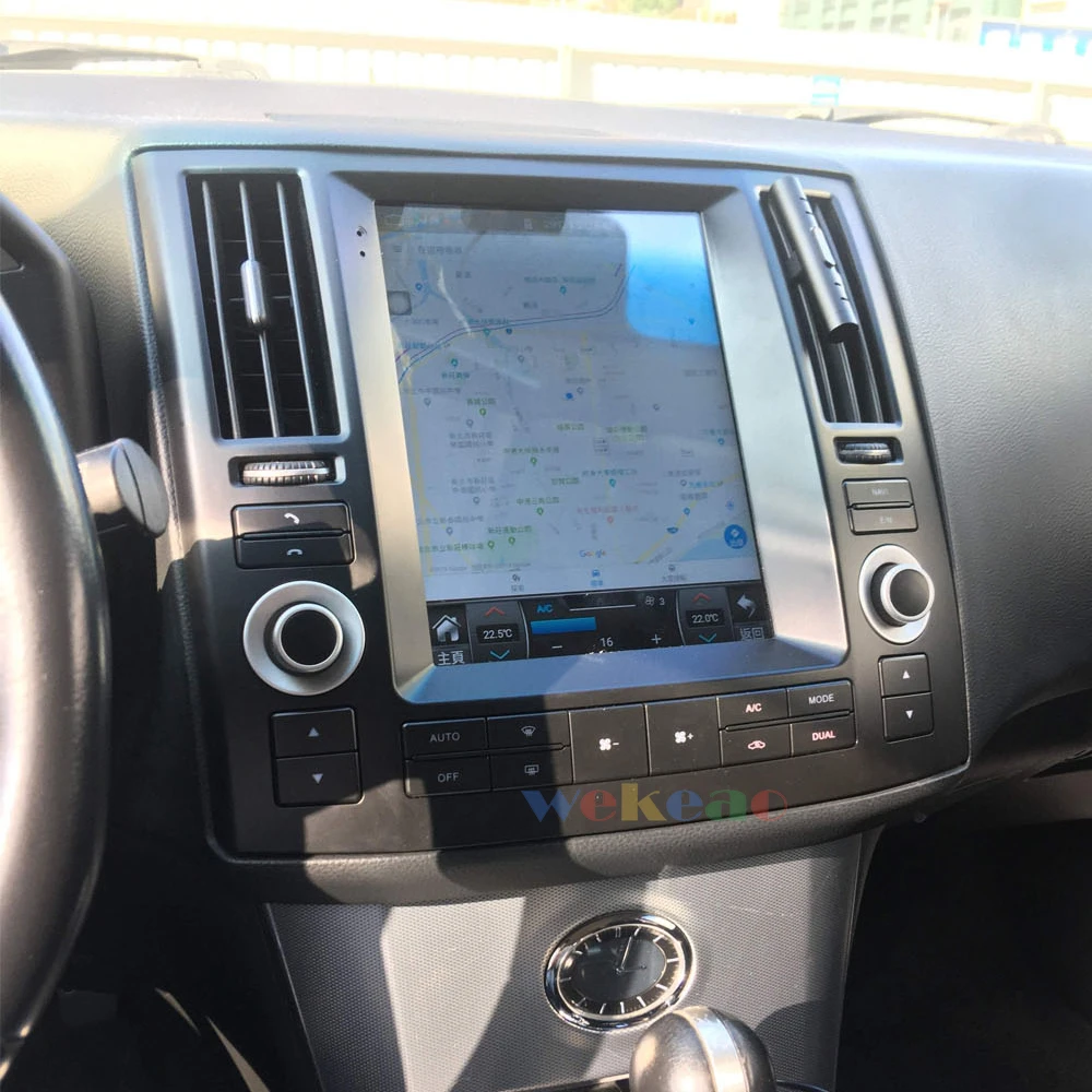Wekeao вертикальный экран Tesla Style 10 4 '✝in Android 0 автомобильное радио для Infiniti FX35 FX45