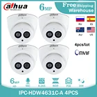IP-камера Dahua IPC-HDW4631C-A 6MP POE H265 IP67 WDR Mini Dome CCTV со встроенным микрофоном IR 30m IVS Starlight наружная видеокамера