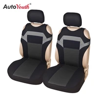 autoyouth summer t shirt design seat cover jacquard fabric car seat protection universal for most car