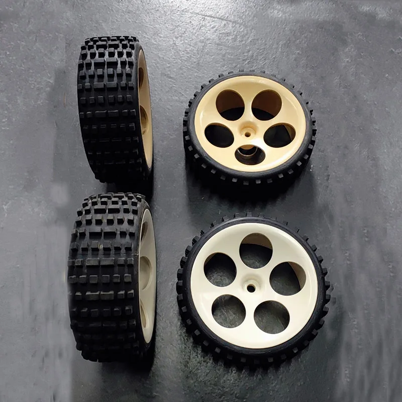 Передний комплект шин 2 белые без клея для 1/6 FG BM Marder Monster TRUCK RC автозапчасти |