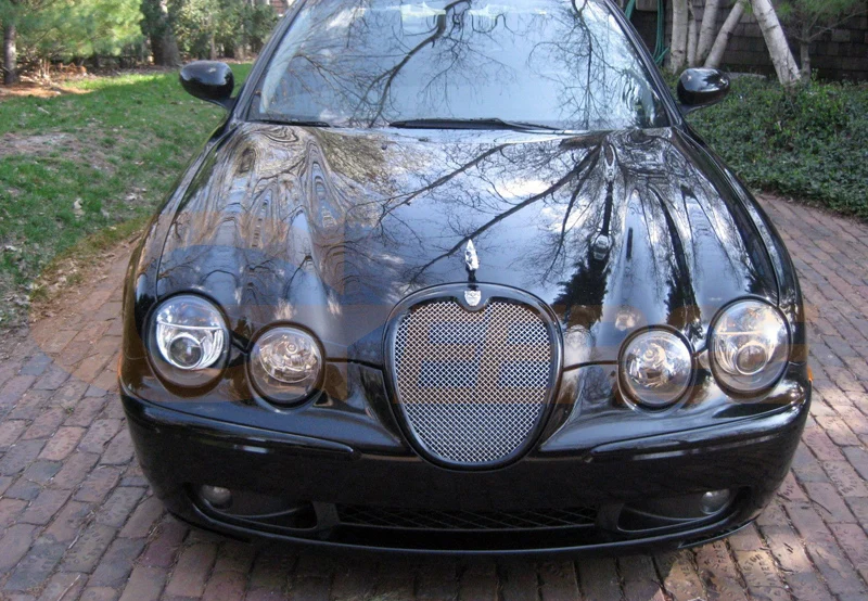 Для Jaguar s type S 2003 2004 2005 2006 2007 2008 HID фары отличные ультра яркие CCFL ангельские глазки