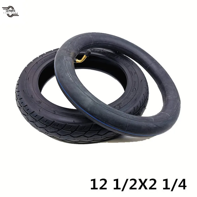 

Electric Tire Inflatable Inner and Outer Tire 12 1/2X2 1/4 Battery Car Explosion-proof Solid Tire 12.5X2.125