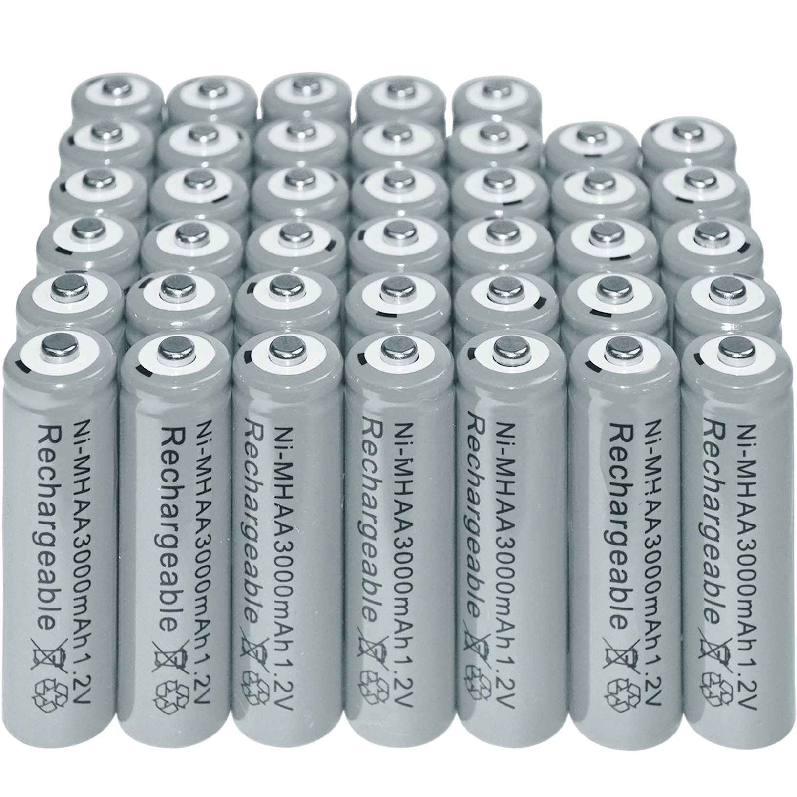 Аккумуляторная батарея Ni-MH серого цвета перезаряжаемая для MP3 и радиоуправляемых