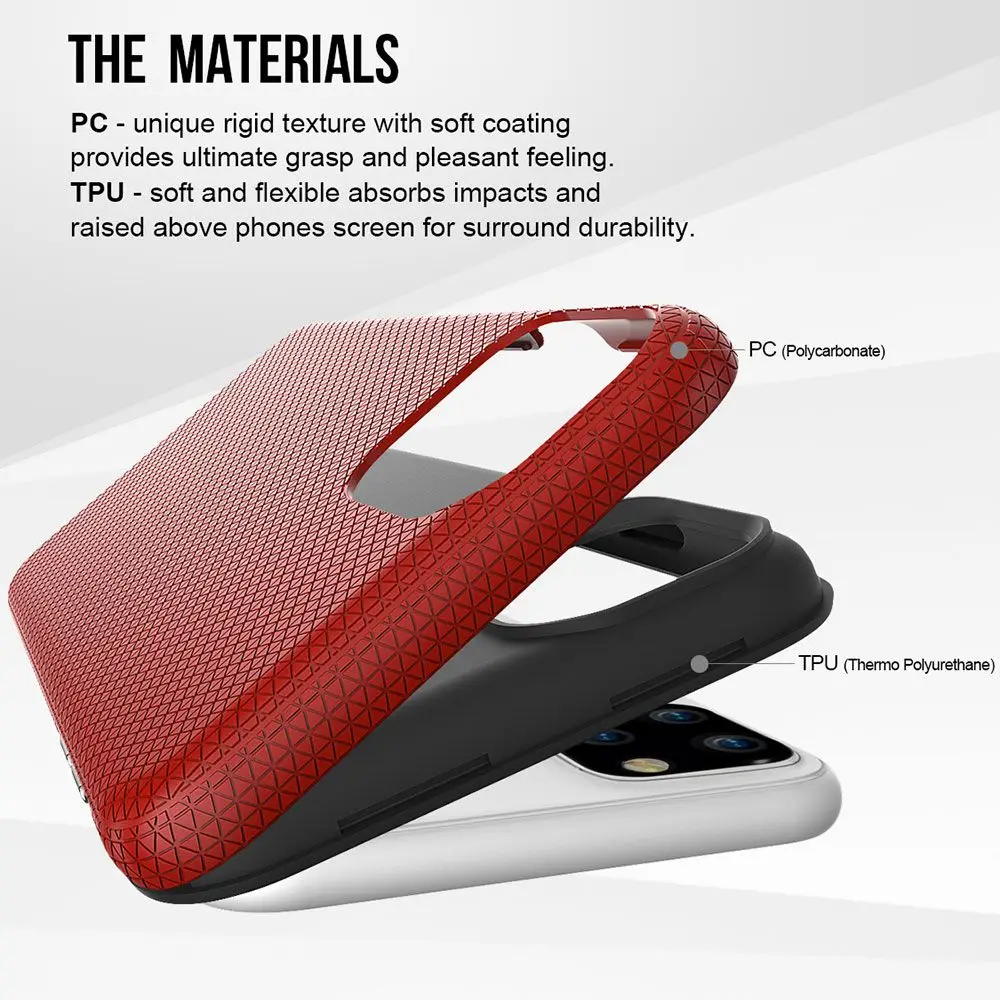 KISSCASE Luxury Solid Color Phone Case For iPhone XR X XS MAX 7 8 6 6S Plus Soft TPU Hard PC Cases 11 2019 Covers |