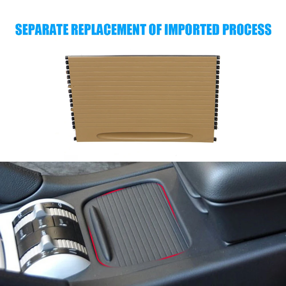 Крышка центральной консоли автомобиля держатель стакана для воды роликовая