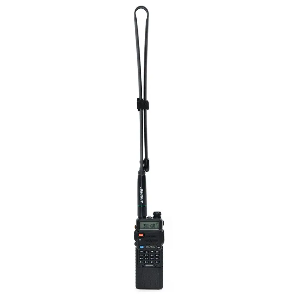 Тактический антенна Dual Band 144/430 МГц AR-152C SMA-72 см для BAOFENG UV-5R иди и болтай Walkie Talkie Ham