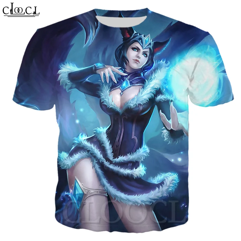 Футболка CLOOCL с 3D принтом для мужчин и женщин свитшот коротким рукавом игр