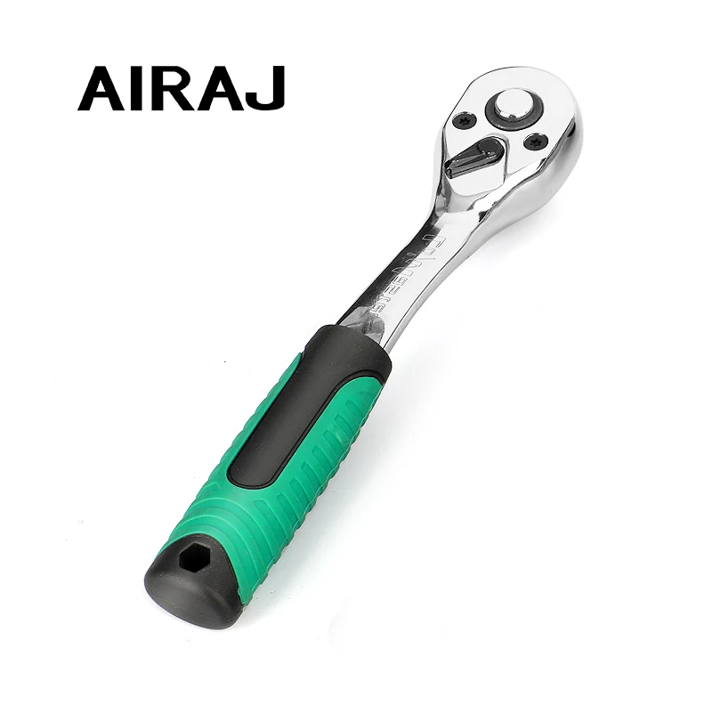 

AIRAJ 1/4" 3/8" 1/2"inch Ratchet Wrench 72 Teeth Telescopic Ratchet Socket Wrench Tool Plate Ratchet Handle Wrench Tools