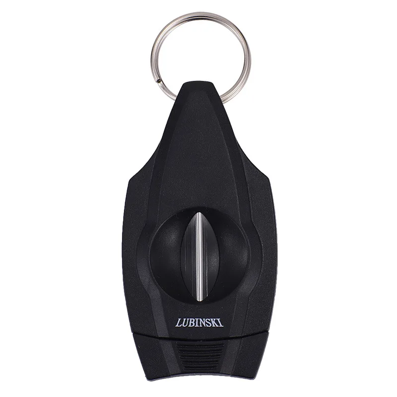 Портативный дорожный резак для сигар из нержавеющей стали V-образной формы