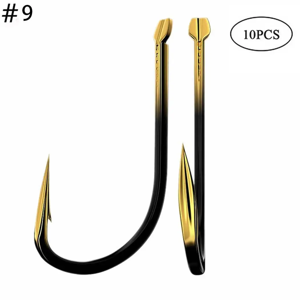 10 шт. сплав рыболовные крючки колючие вольфрамовый ловля рыболовный крючок