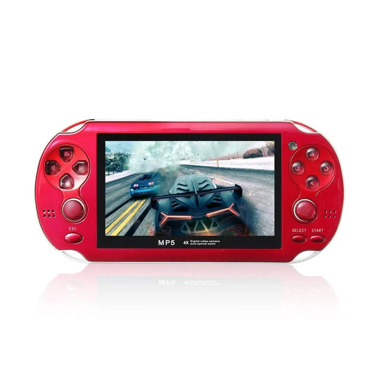 

2022 Handheld Game Console 4.3 inch screen mp4 player MP5 game player real 8GB support for psp game,camera,video,e-book