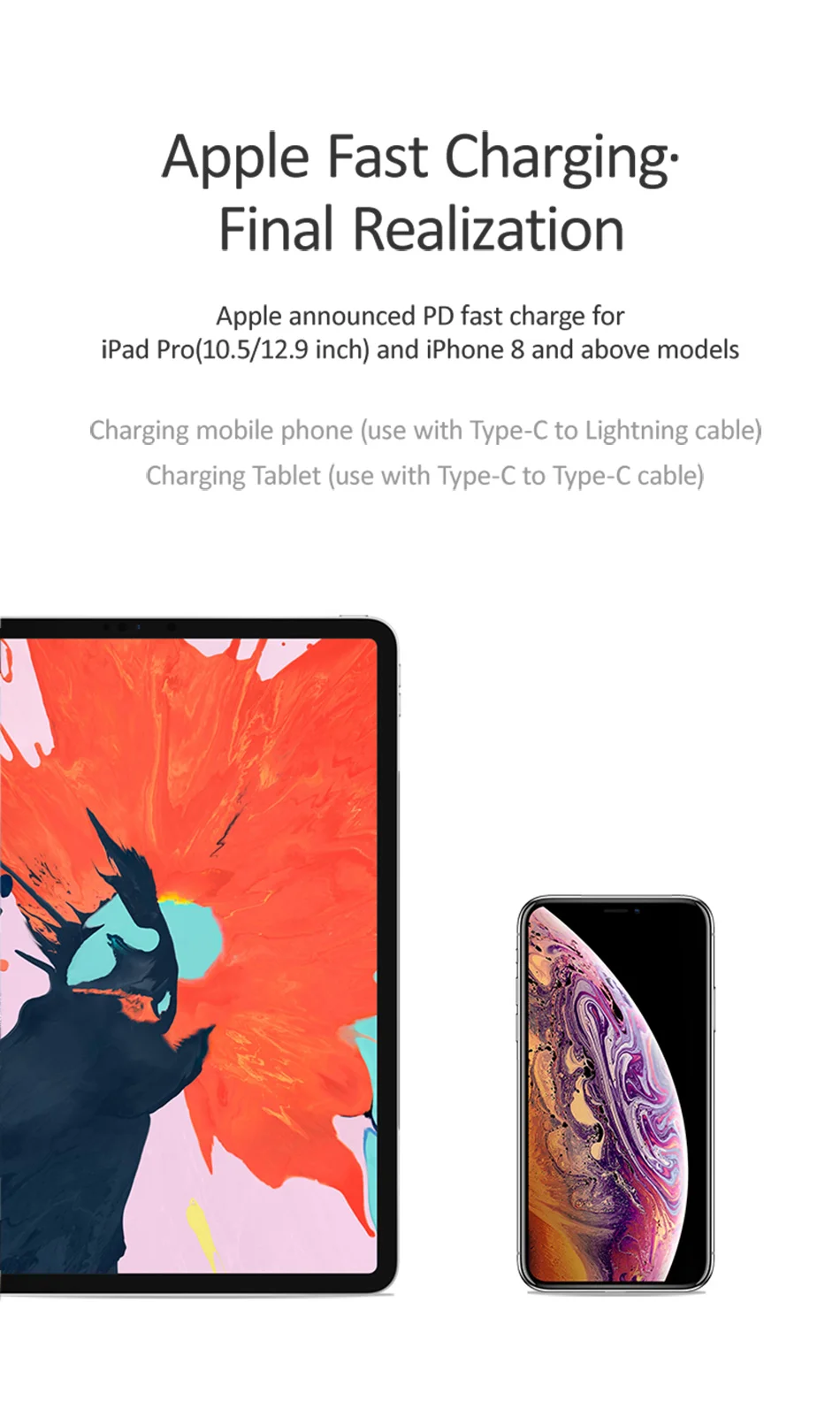 QC3.0 PD3.0 быстрое зарядное устройство USAMS USB зарядное устройство для iPhone X ЕС США штекер мобильного телефона быстрое зарядное устройство для samsung один USB настенный заряд