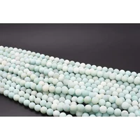 10mm aa natural frosted surface amazonite round stone beads for diy necklace bracelet jewelry making 15 free delivery
