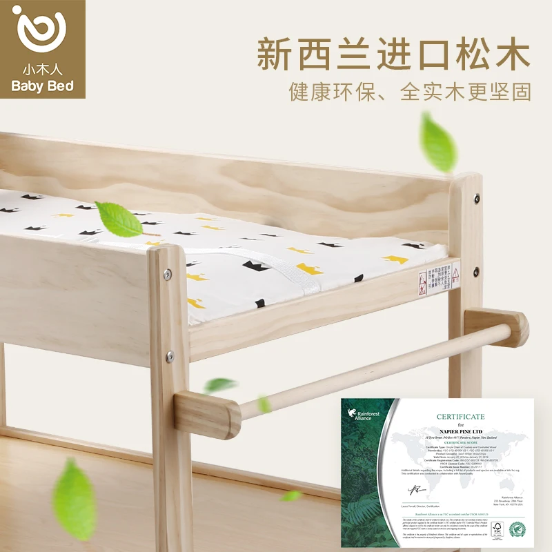 

Small Muren Baby Diaper Table Solid Wood European Painless Pine Environmental Touch Nursing Massage Table Bath Reception Table