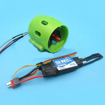 1pc CW w 50A ESC ROV 12-24V бесщеточный двигатель Подводное Подруливающее устройство с 30A/50A ESC 60 мм пропеллером CW CCW для RC рыболовной приманки Запчасти для лодки - Цвет: 1pc CW w 50A ESC