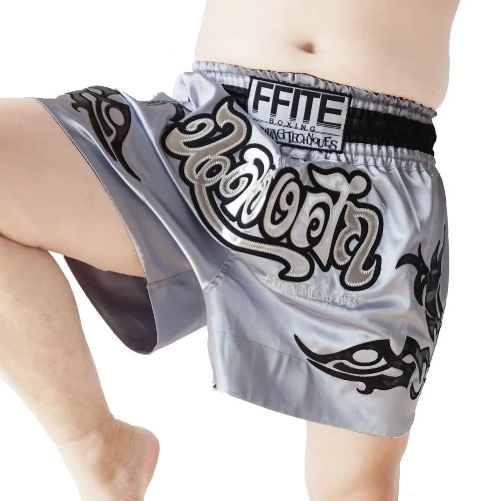 Тренировочные Фитнес брюки для муай тай боксерские шорты тайского бокса Муай Тай