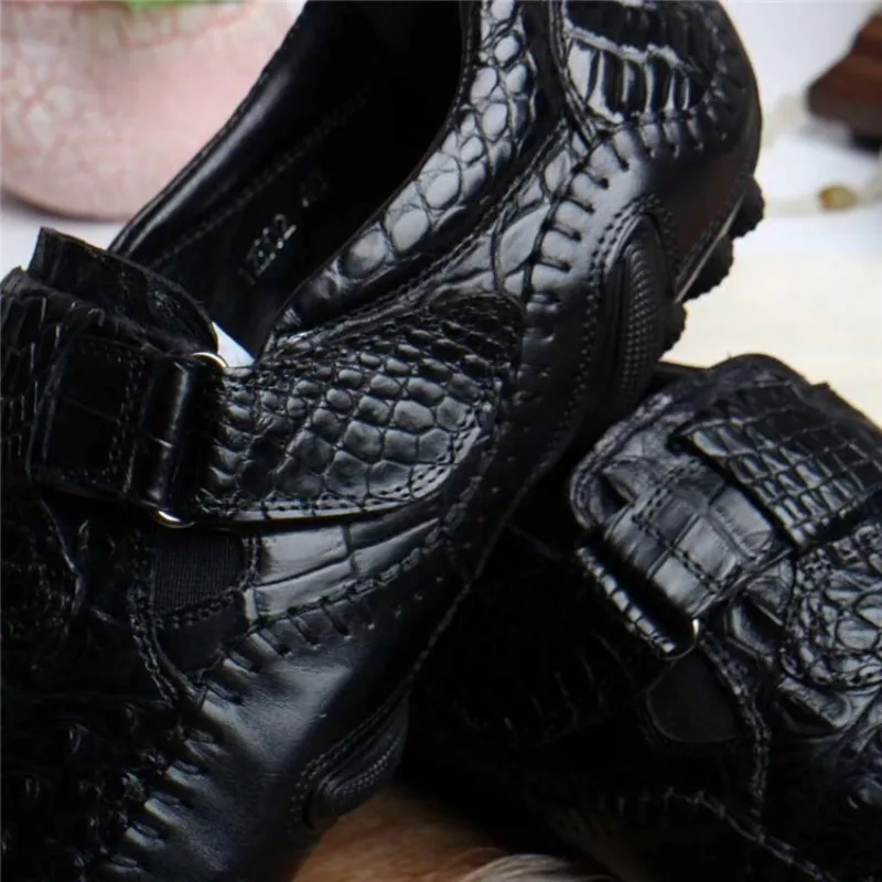 Брендовая деловая повседневная обувь из натуральной кожи мужские лоферы дышащая