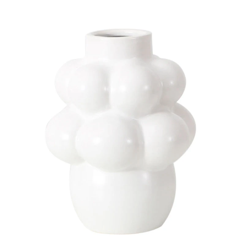 Современная креативная керамическая простая ваза в форме винограда украшение