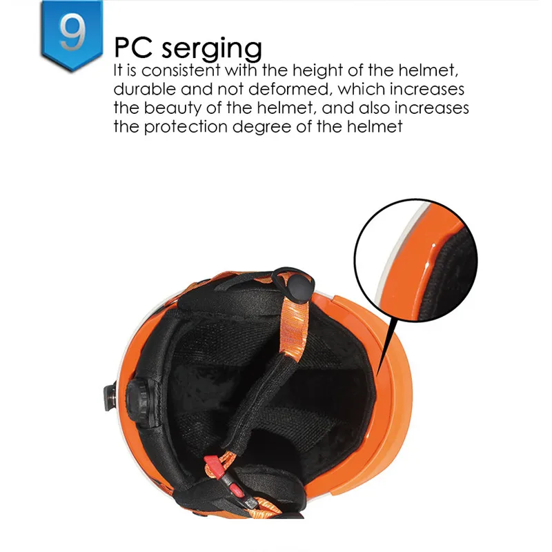 Профессиональный CE сертификация взрослый ветрозащитный лыжный шлем для мужчин и