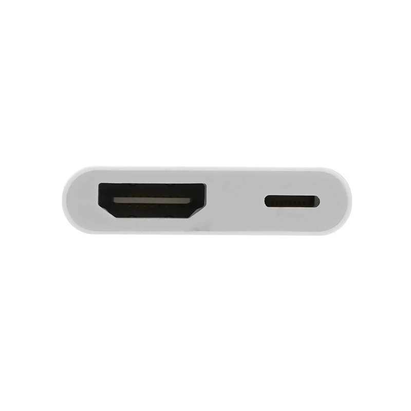 Кабельный разъем USB Новый для Apple к цифровому AV HDMI адаптеру 4K до 1080P HD iPhone X/8 P/6/6 S/7/7
