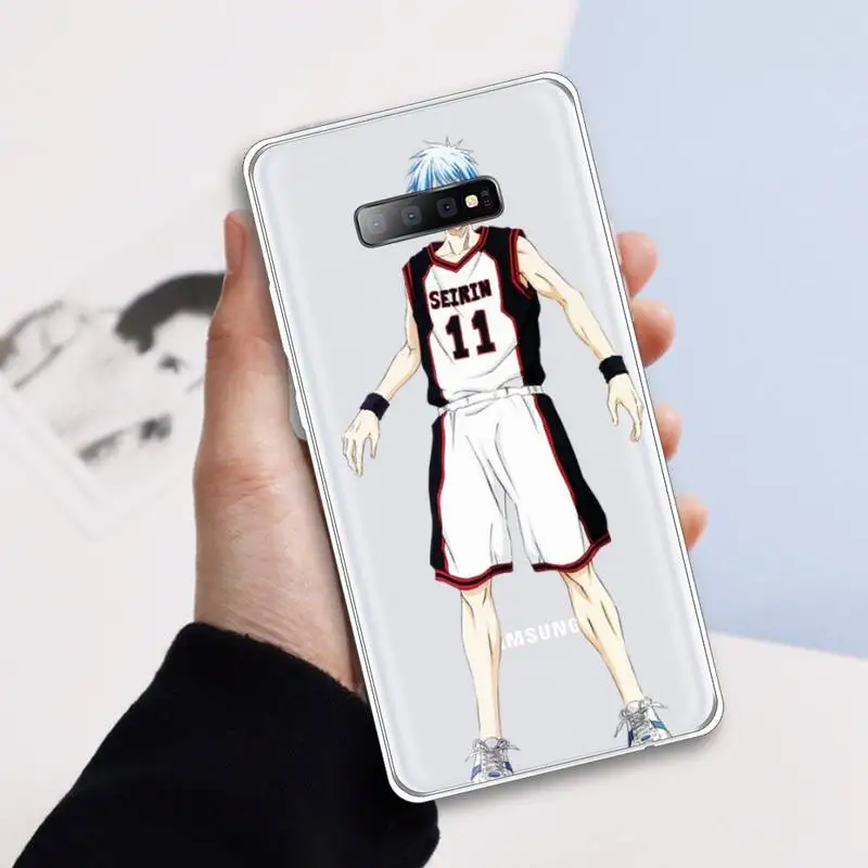 

Kuroko No Basket Phone Case Transparent For Samsung Galaxy A71 A21s S8 S9 S10 plus note 20 ultra
