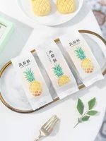 50pcs pineapple crisp packaging bag biscuits candy desserts cakes baked goods packaging sealed bag candy bag boxes packaging