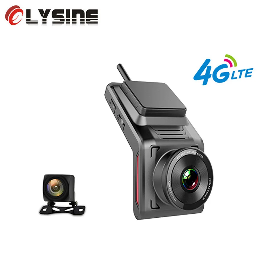 Автомобильный видеорегистратор с двойной камерой GPS Wi Fi Full HD