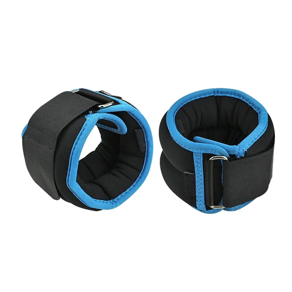

1 Pair 1kg Fitness Weight-Bearing Sandbags Soft Pressurized Wristband Weight-Bearing Sandbag Sport Workout Fitness Equipment