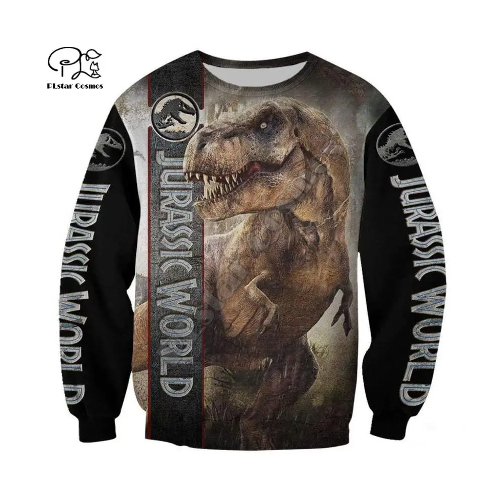 

PLstar Cosmos 3DPrint Hunter Hunting Dinosaur Animal Unisex Harajuku Streetwear Man/Woman Funny Hoodies/Sweatshirt/Jacket/-b9