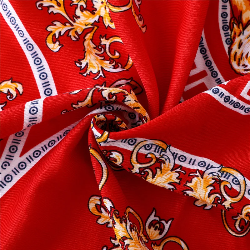 

lady Seaside Keep warm silk Scarf Autumn and winter Women Cotton and linen beach Shawl Trophy chain print Tassels blanket scarf