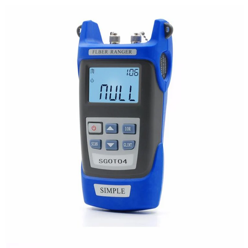 SGOT04 Handheld Mini OTDR 1310/1550nm SM 60km Optical Cable Breakpoint Locator Fiber Ranger with VFL | Optic Equipment